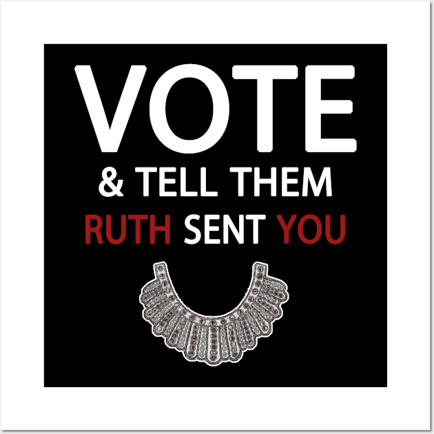 RBG - Vote Wall Art by Redmart